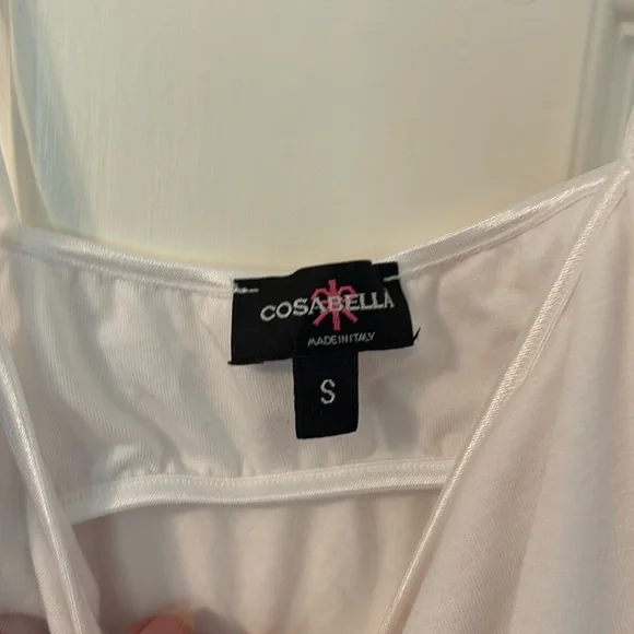 Cosabella White Camisole Top - Picture 4 of 5